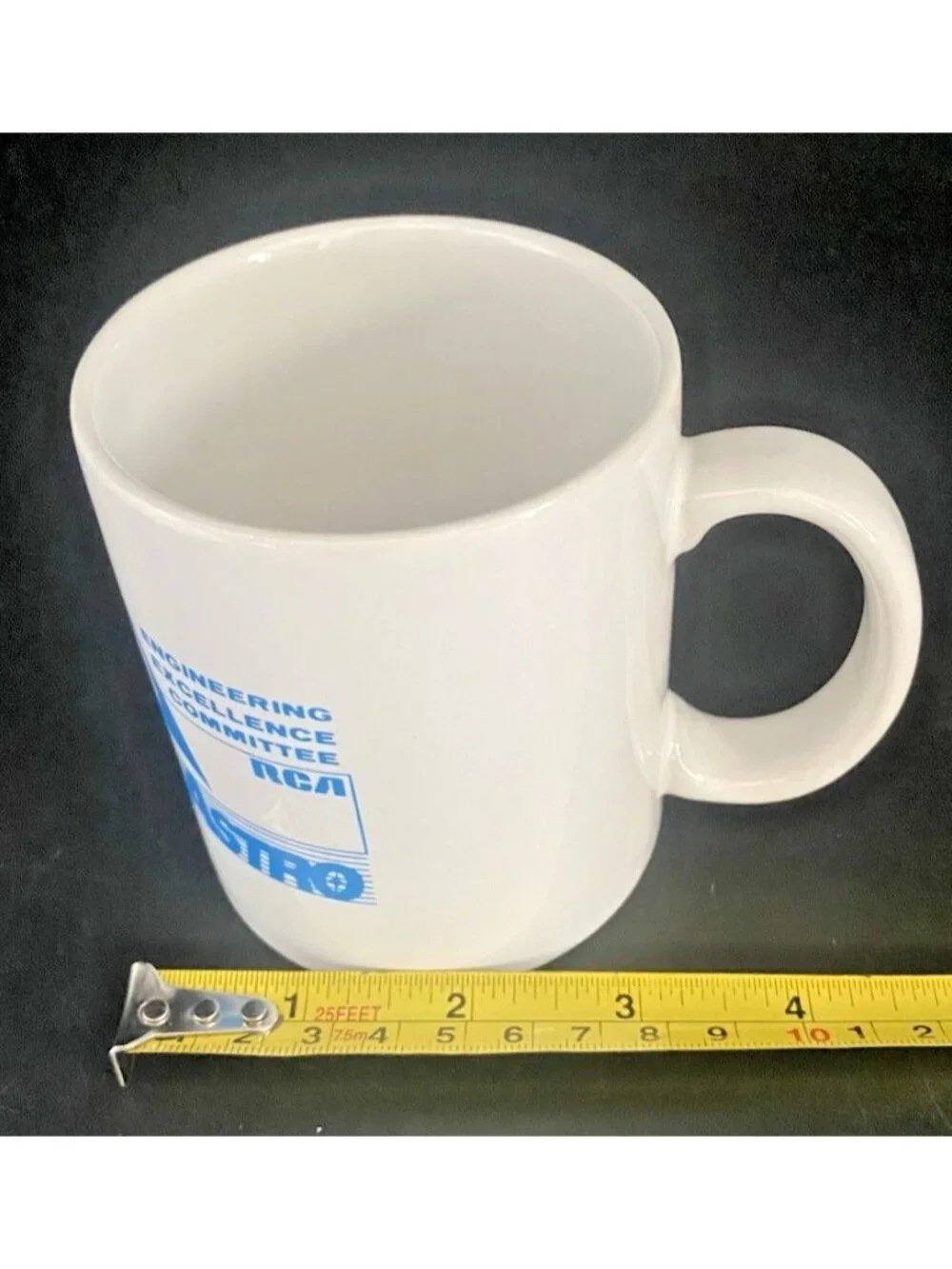 Vintage 80s RCA Engineering Excellence Committee 20th Anniversary Astro Mug